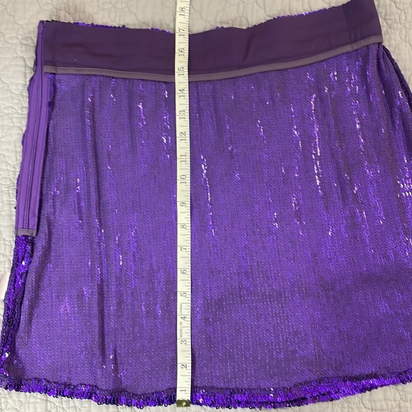 EUC Queen of Sparkles sequin fringe skirt size Large - Picture 10 of 10